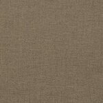 vidaXL Coussins de chaise à dossier haut lot de 2 taupe mélangé tissu