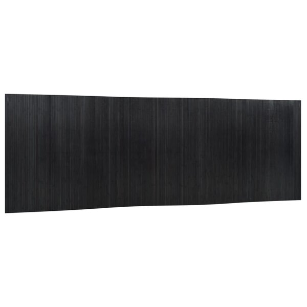 vidaXL Cloison de séparation noir 165x600 cm bambou