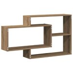vidaXL Étagère murale chêne artisanal 104x20x58 5 cm bois d'ingénierie
