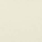 vidaXL Écran de balcon crème 120x700 cm 100  polyester oxford