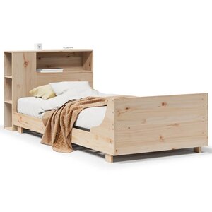 vidaXL Cadre de lit sans matelas 100x200 cm bois massif de pin