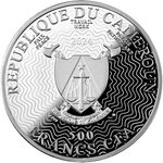 Pièce de monnaie en Argent 500 Francs g 17.50 Millésime 2024 Butterflies APATURA IRIS