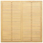 vidaXL Table basse Acacia clair 110 x 110 x 45 cm Bois d'Acacia Massif
