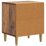 vidaXL Cabinet de chevet Bois ancien 43 x 34 5 x 50 cm