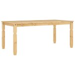 vidaXL Table à manger Corona 180x90x75 cm bois massif de pin