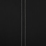 vidaXL Chaises à manger cantilever lot de 6 noir similicuir