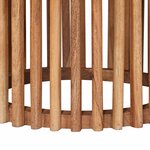 vidaXL Ensemble de Tables de Chevet Artisanales 2 Pièces Marron Teck
