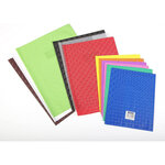 Protège-cahier PVC opaque sans rabat  18/100ème 24 x 32 cm rouge CALLIGRAPHE