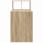 vidaXL Bureau Chêne sonoma 108 x 55 x 103 5 cm Bois d'ingénierie