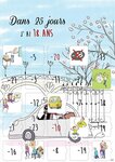 Calendrier avant les 18 ans 25 défis