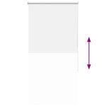 vidaXL Store enrouleur occultant largeur du tissu 60 7 cm polyester