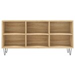 vidaXL Meuble TV chêne sonoma 103 5x30x50 cm bois d'ingénierie