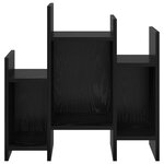 vidaXL Meuble d'appoint Chêne noir 60 x 26 x 60 cm Bois d'ingénierie