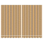 vidaXL Tissu de remplacement pour auvent rayures multicolores 3 5x2 5m