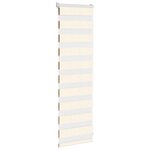 vidaXL Store zèbre beige marbré largeur du tissu 40 9 cm polyester