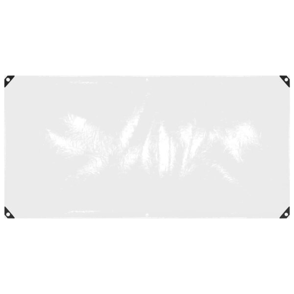 vidaXL Couverture pour plantes Transparent 1 x 2 m PVC