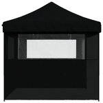 vidaXL Tente de fête 292 x 440 x 315 cm Noir Tissu Oxford