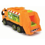 Dickie 203744014 - 1 de 3 camions différents  bétonnière  camion de recyclage ou ramassage d'ordures  avec mécanisme à friction