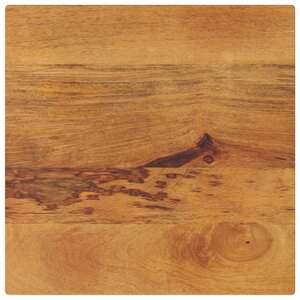 vidaXL Dessus de table 60x60x2 5 cm carré bois massif manguier