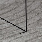 vidaXL Tapis de surface HUARTE Gris 200 x 140 cm Polyester