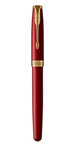 PARKER Sonnet Stylo plume  laque rouge  Plume moyenne  encre noire  Coffret cadeau