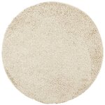 vidaXL Tapis shaggy PAMPLONA poils longs moderne doré Ø 280 cm