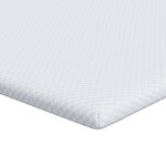 vidaXL Coussins de Matelas Blanc 140 x 200 cm