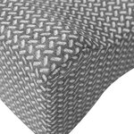 vidaXL Coussin pour genoux Gris 26 x 21 5 x 15 cm Polyester