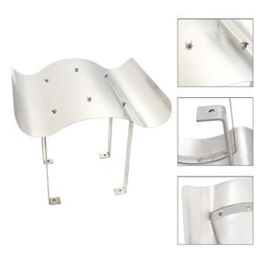 vidaXL Capot de cheminée Acier inoxydable 40 x 40 x 36 cm