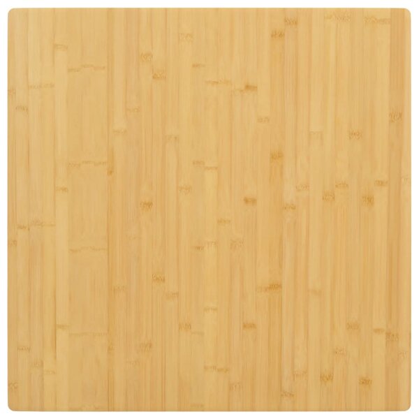 vidaXL Dessus de table 80x80x2 5 cm bambou