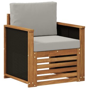 vidaXL Sofa de milieu extérieur Naturel
