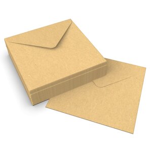 Lot de 100 enveloppe mouchetée 140x140 mm