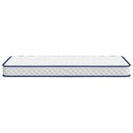 vidaXL Matelas en mousse à mémoire de forme blanc 80x160x17 cm doux