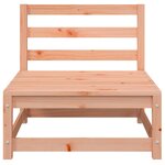 vidaXL Canapés de jardin sans accoudoirs 3 Pièces bois massif douglas