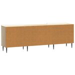 vidaXL Meuble TV Chêne Sonoma 150 x 31 x 52 cm Bois d'ingénierie