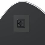 vidaXL Miroir mural Argenté 50x40 cm