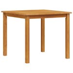 vidaXL Ensemble de salle à manger pour jardin 3 Pièces Marron