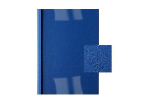 Lot de 100 Couvertures de reliure thermique LeatherGrain format A4  15 feuilles 15mm blanc GBC