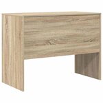 vidaXL Bureau Chêne sonoma 100 x 50 x 76 cm Bois d'ingénierie