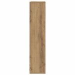 vidaXL Bibliothèque chêne artisanal 63x20x90 cm bois d'ingénierie