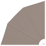 vidaXL Écran de confidentialité pour balcon Taupe 210 x 210 cm tissu