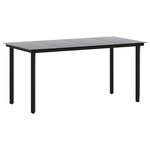vidaXL Ensemble de Tables Basses avec coussin avec oreiller 5 Pièces