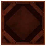 vidaXL Jardinière Rouillé 50 x 50 x 50 cm