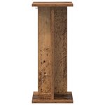 vidaXL Support de Plante 2 pièces Bois ancien 25 x 25 5 x 60 5 cm