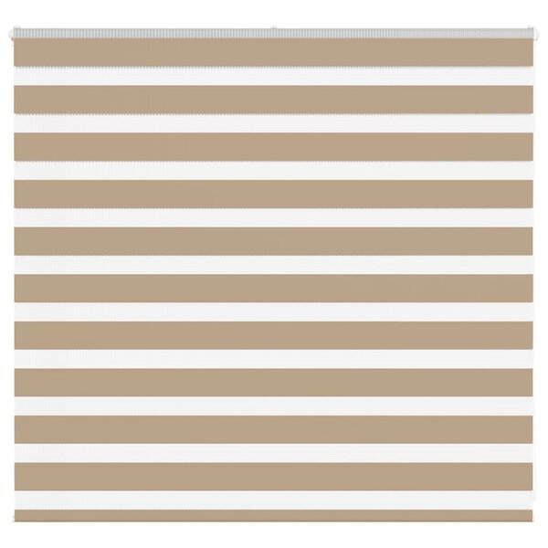 vidaXL Store zèbre marron sable largeur du tissu 155 9 cm polyester