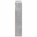 vidaXL Armoire murale de salle de bain Gris Béton 40 x 10 x 50 cm