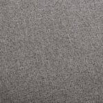 vidaXL Chaise de bar Gris foncé Tissu