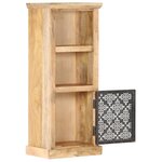 vidaXL Buffet avec porte 45x32x110 cm Bois de manguier solide