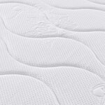vidaXL Matelas à ressorts bonnell moyen 120x200 cm