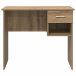 vidaXL Bureau Chêne artisanal 90 x 49 x 75 cm Bois d'ingénierie